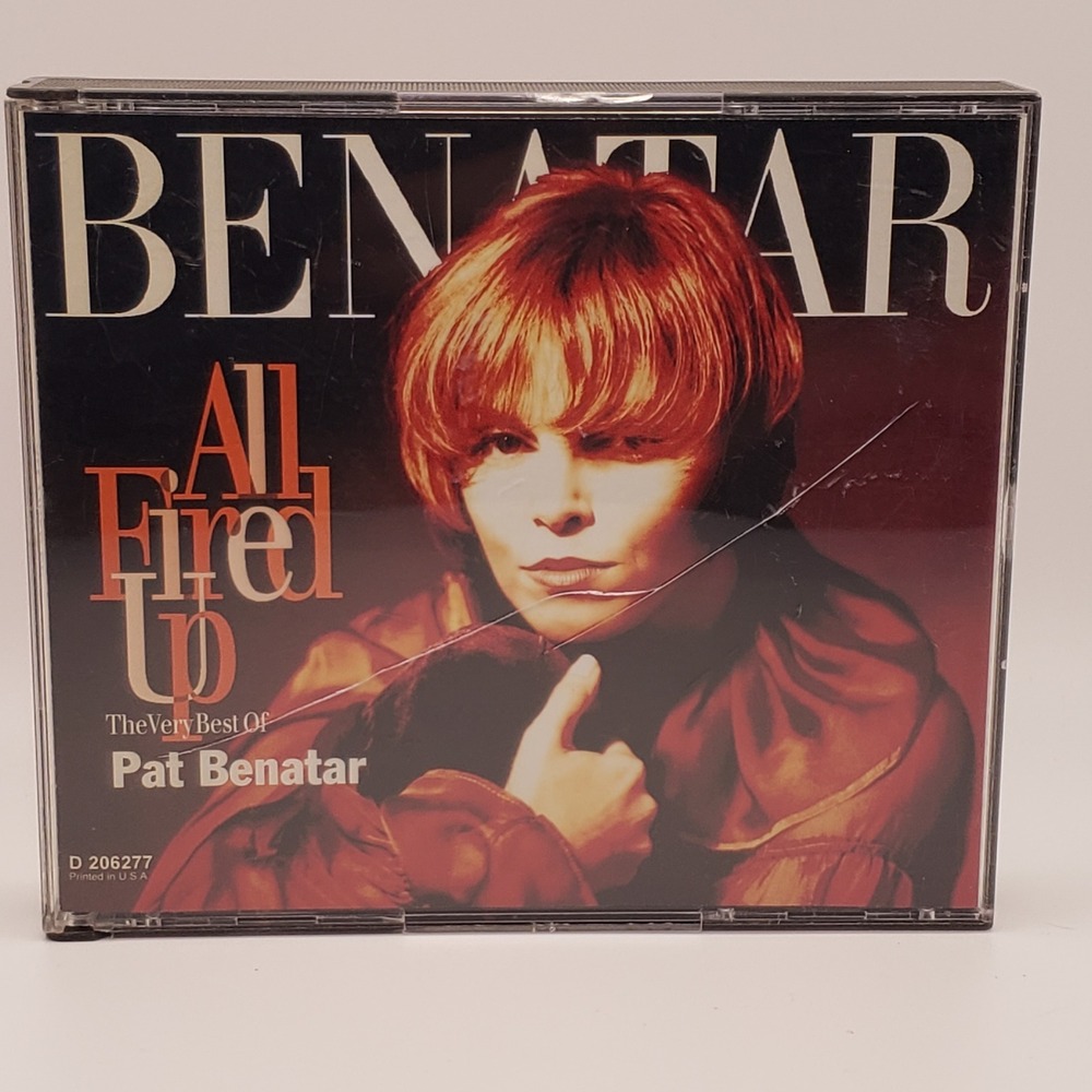 Pat Benatar All Fired Up The Very Best Of 2 CD Set Rock Hits D 206277 Anthology
